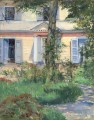 La casa de Rueil Realismo Impresionismo Edouard Manet
